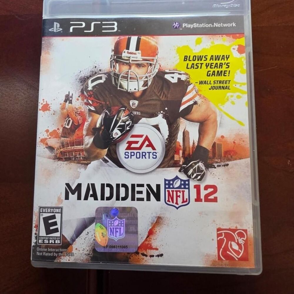 Madden NFL 12 Ps3 CIB TESTED WORKING